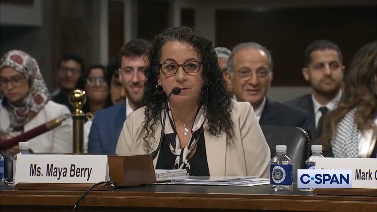 .John Kennedy: You support Hamas, do you not? Arab American Institute's Maya Berry: Hamas is a foreign terrorist organization that I do not support...You asking the executive director of the Arab American Institute that question very much puts the focus on the issue of hate in our country?