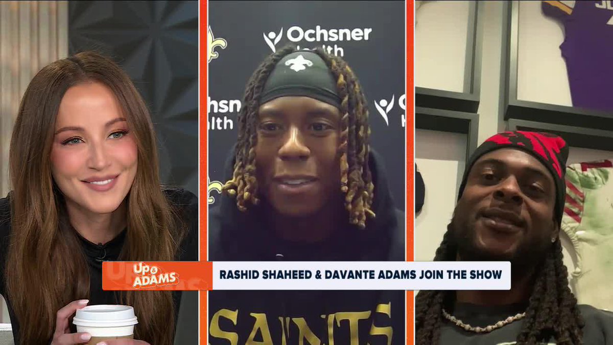 Wow this is cool One of the best WR’s in the league just got praise from Davante Adams on Up & Adams