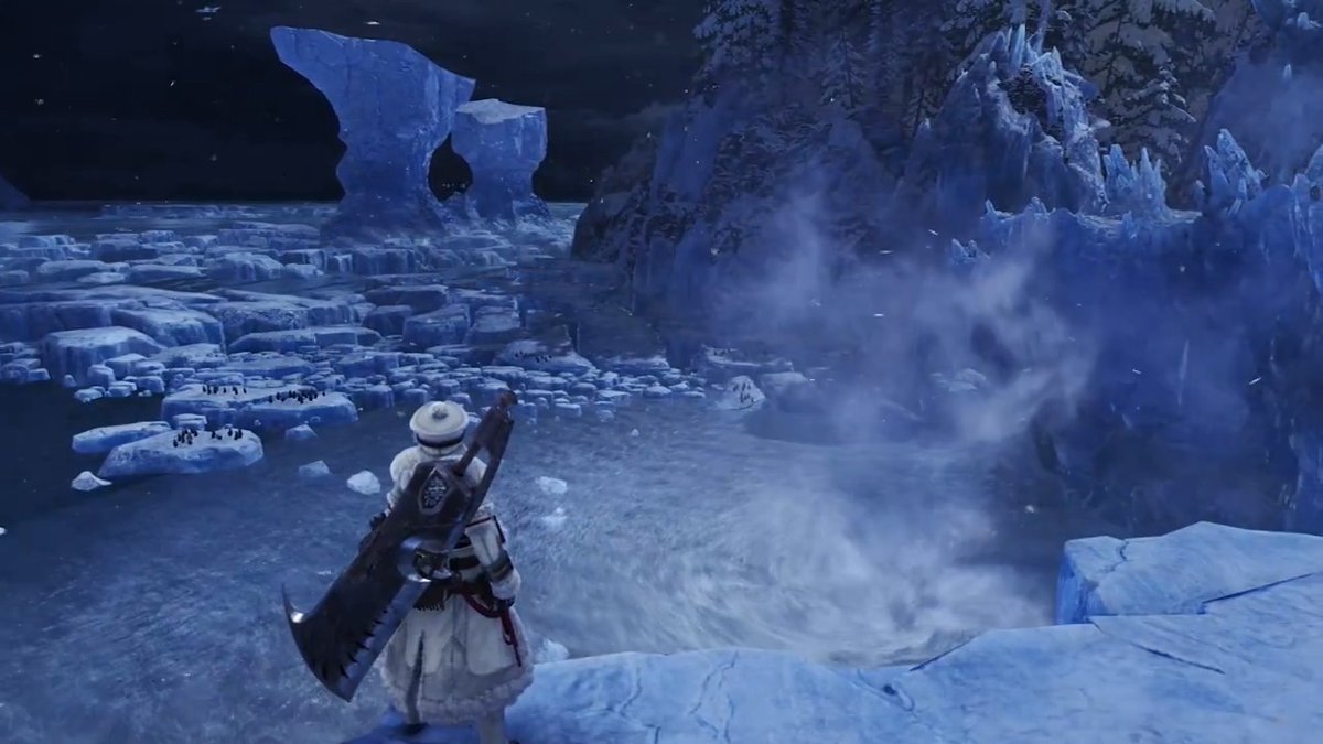 As night falls you stand atop the cliff, observing the whirlpool. You ask yourself, "I wonder if I can jump in there?" #ReturntoWorld