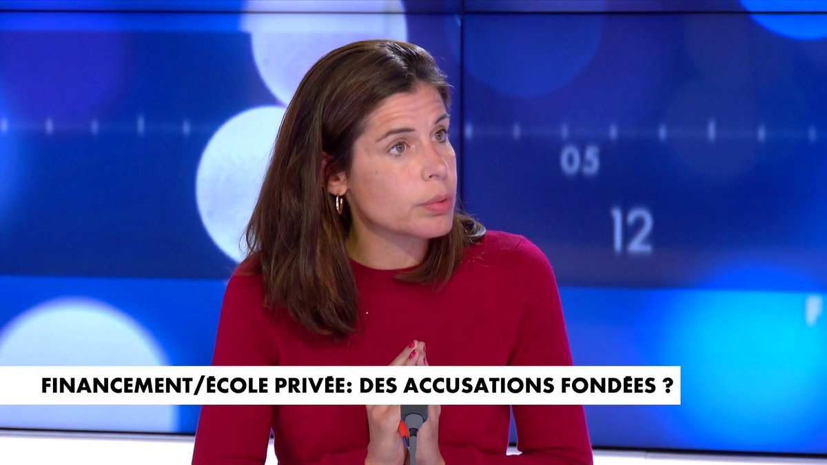 Charlotte d'Ornellas : «La scolarité d'un élève dans le privé coûte beaucoup moins cher à l'Etat que la scolarité d'un élève dans le public», dans #Facealinfo