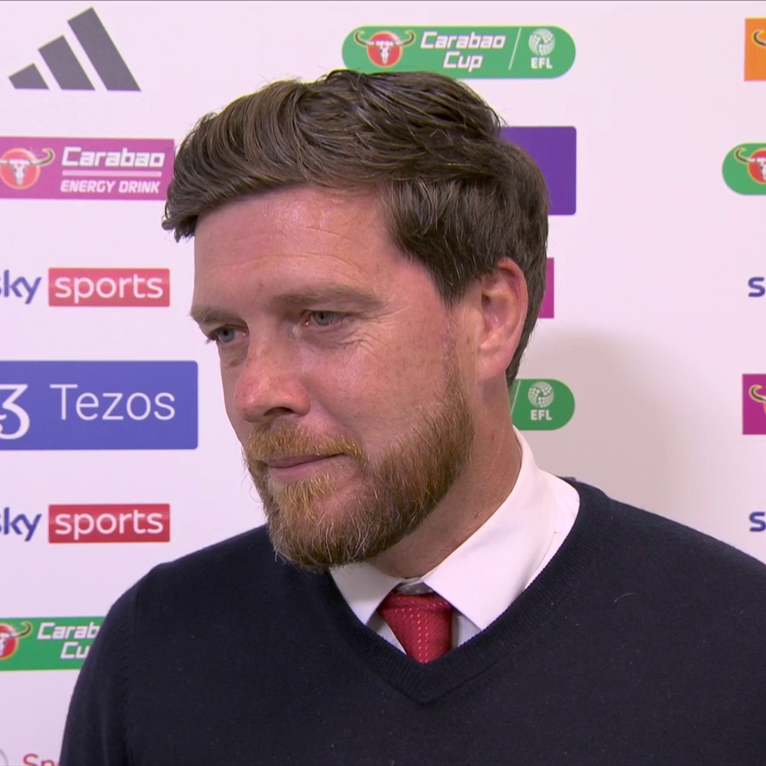 "I'm here to win the game. It's a special moment for me." Darrell Clarke is excited for his Barnsley side to face Manchester United at Old Trafford in the Carabao Cup 🤩