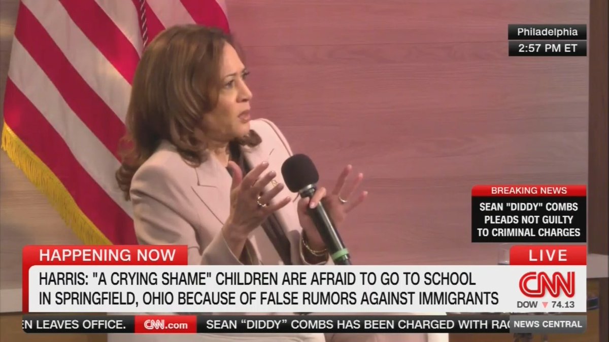 Vice President Harris’ full response to Trump’s attacks on Springfield, Ohio and his lifelong history of racism