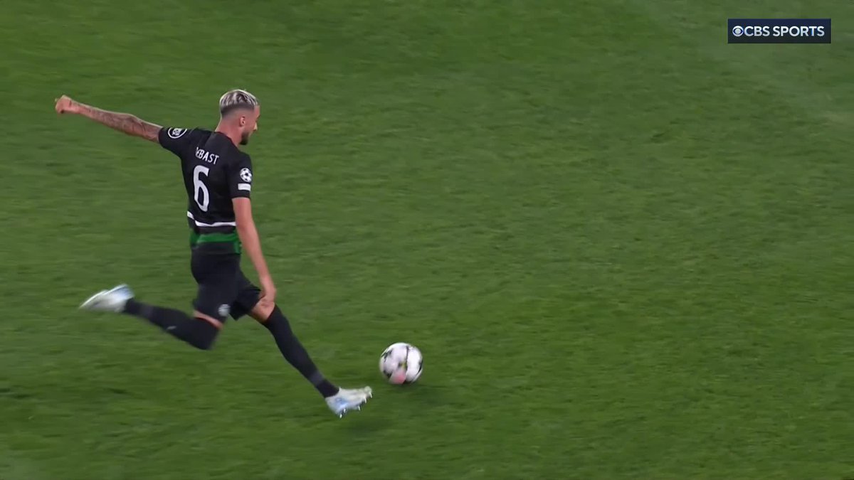 WHAT A WAY TO SCORE YOUR FIRST-EVER GOAL! 🚀 Zeno Debast UNLEASHES ONE from distance for an unforgettable GOLAZO 😱