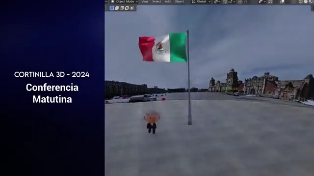 Les quiero compartir un video del "detrás de cámaras". ¿Cómo hice la animación de la Conferencia Matutina? Disfruten 🤗
