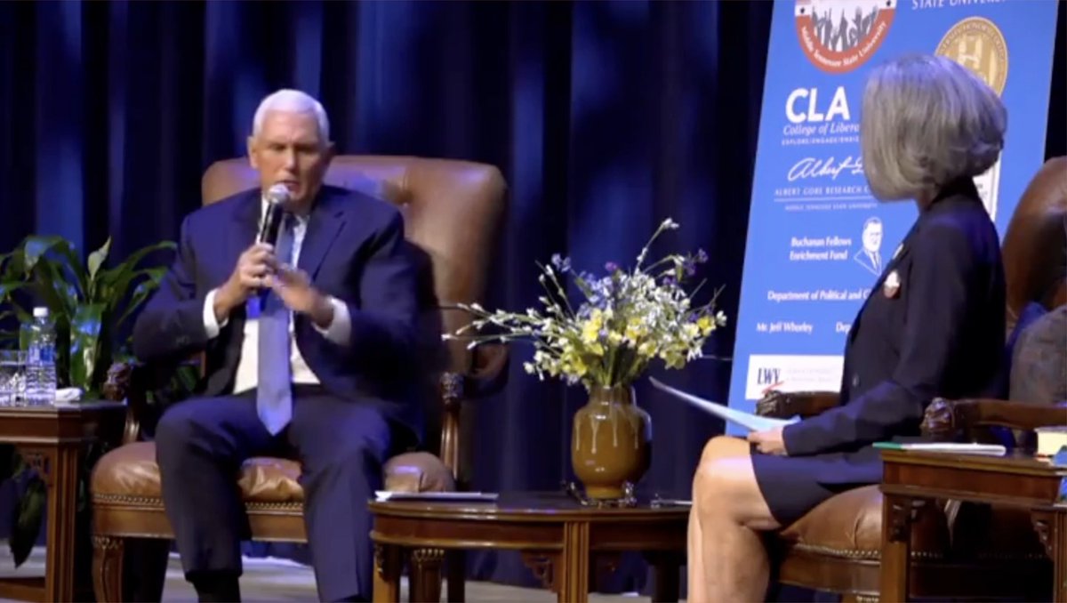 Mike Pence: Trump was wrong on January 6. I had no right to overturn the election