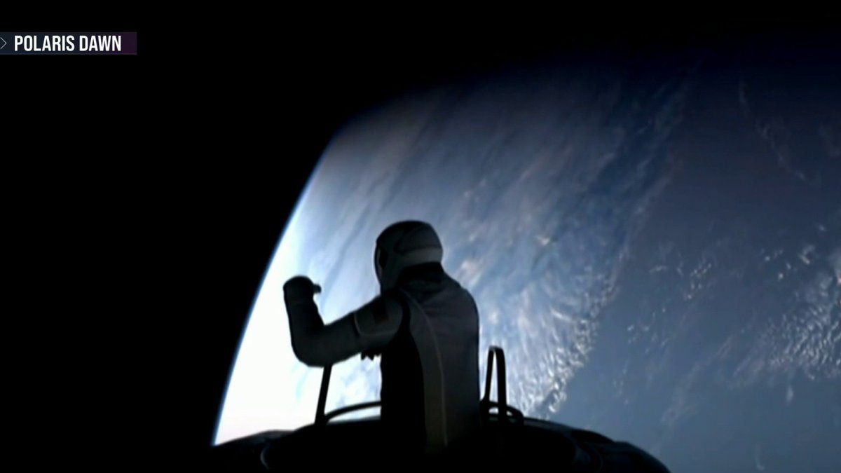 Fresh off their historic space flight, the crew of the Polaris Dawn sat down for an exclusive interview with Lester Holt about the mission, where they went farther into space than any American has in the last five decades.