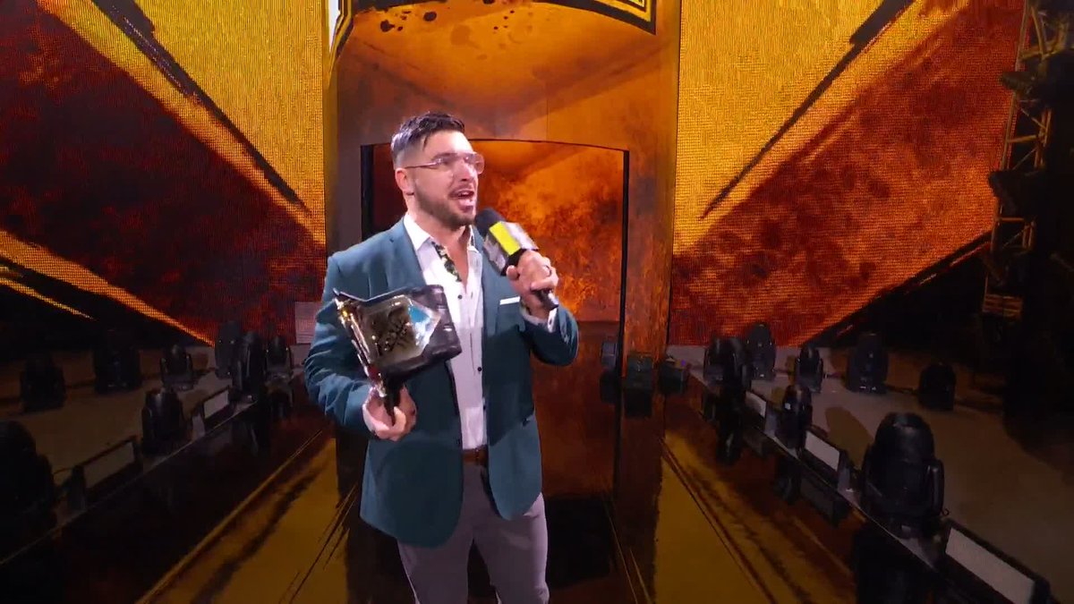 Please leave that to Booker T. Huffman, “All Ego” Ethan Page... 🙄 #WWENXT