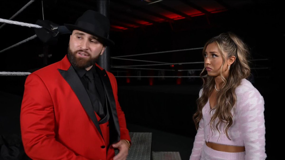 "You got to believe in you!" Adriana Rizzo โค๏ธโ๐ฅ๐ has us ready to run through a brick wall right now! ๐ #WWENXT