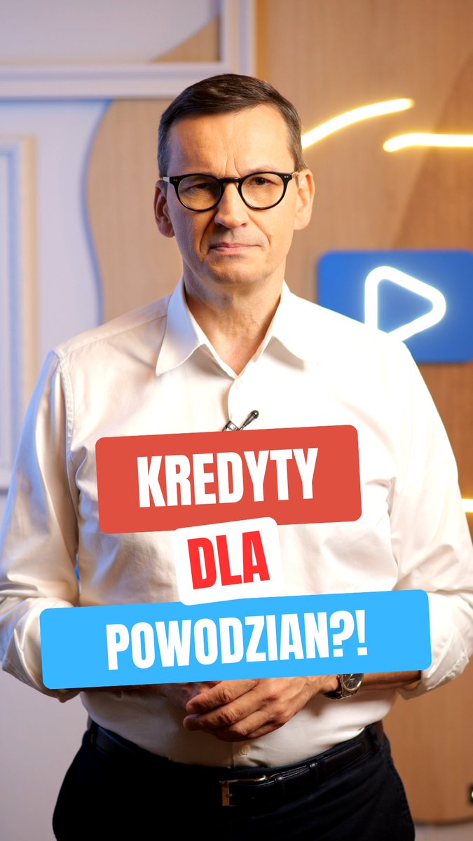 Kredyty dla powodzian?! To skandal! Musimy uruchomić program na wzór Rządowego Funduszu Inwestycji Strategicznych! Natychmiast!