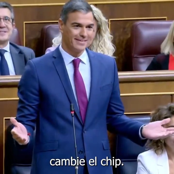 Cambie el chip, Sr. Feijóo. Llevan seis años diciendo que España se hunde. Pero España crece más que la media europea y está más unida que cuando gobernaba el PP. Abandone esa oposición avinagrada y arrime el hombro en el interés de España.