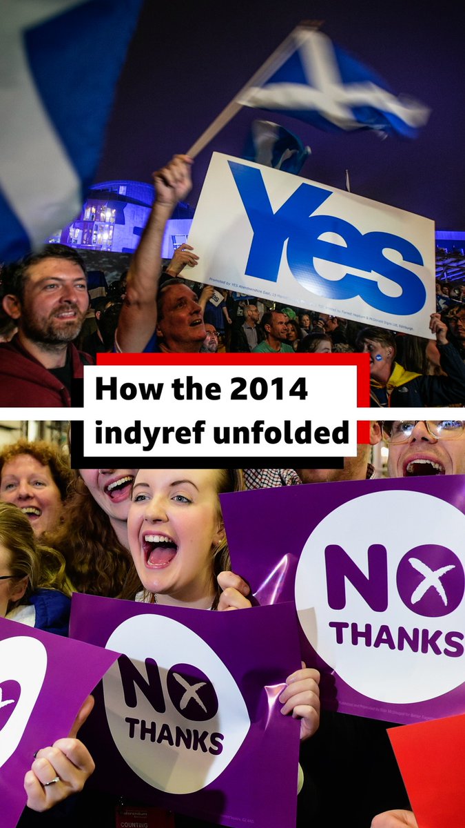 Ten years on from the Scottish independence referendum, take a look back at some of the key moments from the campaign 🎥