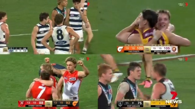 Victorians are getting on the Cats bandwagon with Geelong now the only local side left in the AFL Premiership race. Footy fans are facing the real possibility of the first all-interstate Grand Final in 18 years. Melina Sarris #7NEWS