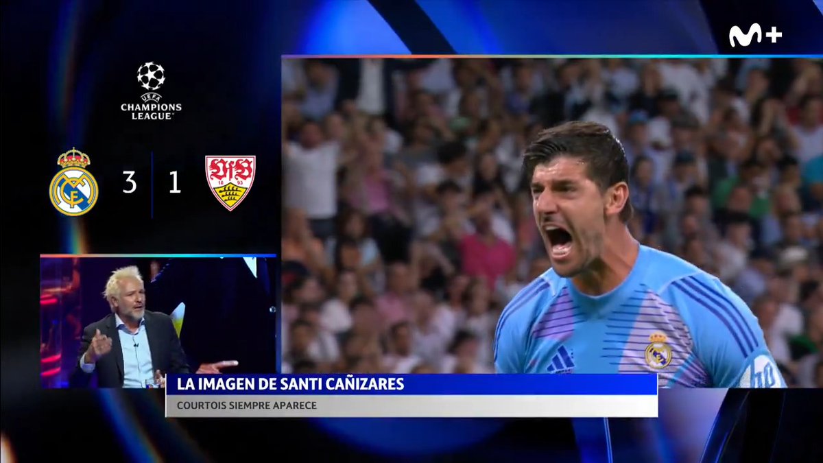 🗣️ SANTIAGO CAÑIZARES: "Courtois es el Maradona, el Messi, el Cristiano de la portería. Es el mejor portero que han visto mis ojos. Sin ninguna duda". #LaCasaDelFútbol #UCL