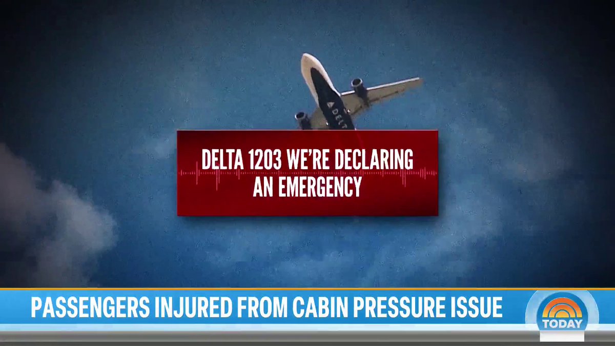 A Delta Air Lines flight was forced to make an emergency landing minutes after takeoff because the plane’s cabin failed to properly pressurize. Tom Costello reports on the latest details.