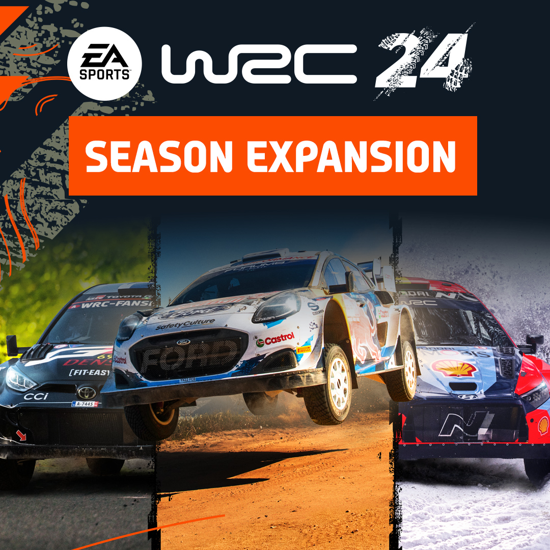 🚘 5 New Cars 🗺 2 New Locations 🎨 52 Liveries &amp; Crews 📦 More to come! The next chapter of #EASPORTSWRC 🎮 📙 Starts October 8: