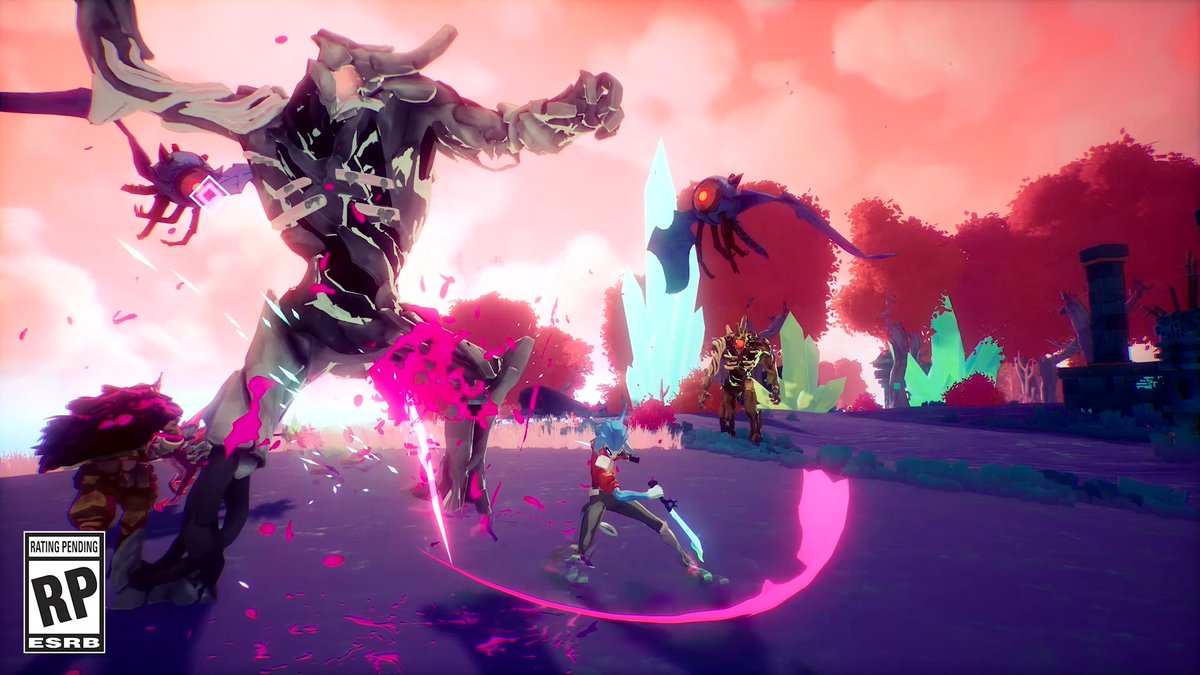 Face hordes of enemies and brutal bosses in frenetic third-person combat when Hyper Light Breaker launches early 2025!