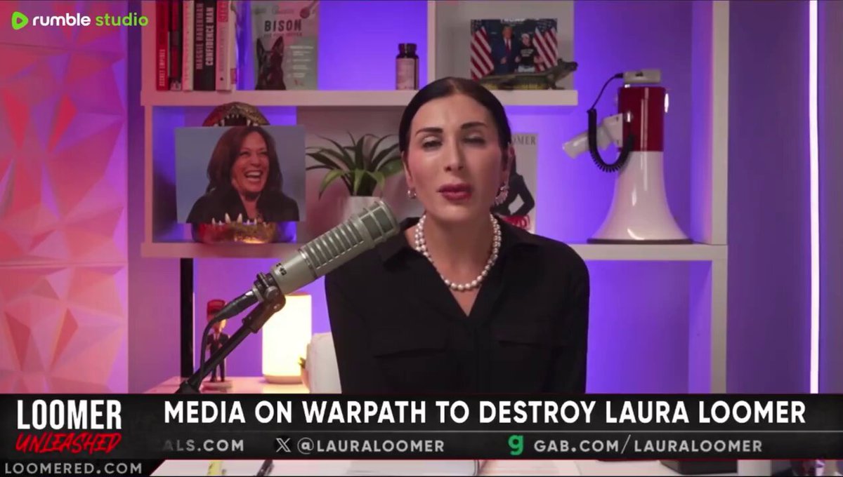 Rick Wilson I’m still waiting for CNN and MSNBC to show this vile Laura Loomer clip but they’d have to bleep out so many words people would think it’s just a rap video.