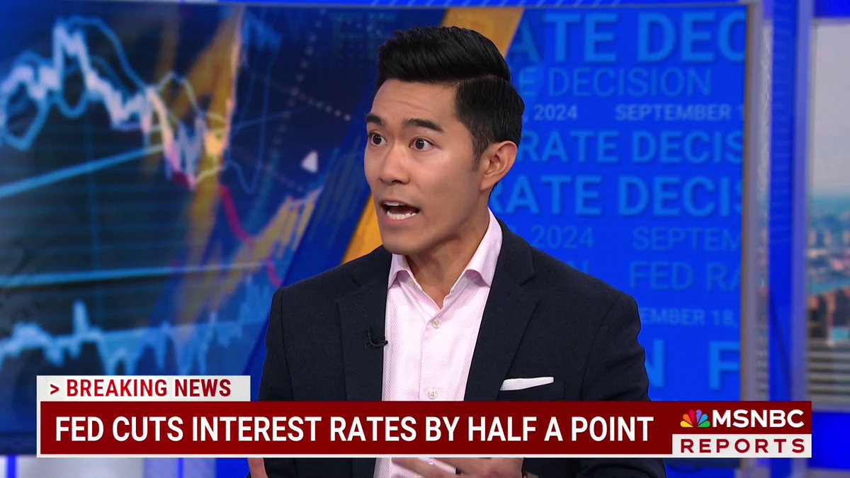 BREAKING: The Fed cuts interest rates by a half point — an aggressive move designed to cushion the economy from a further slowdown. brian cheung explains what it means for the economy. READ: