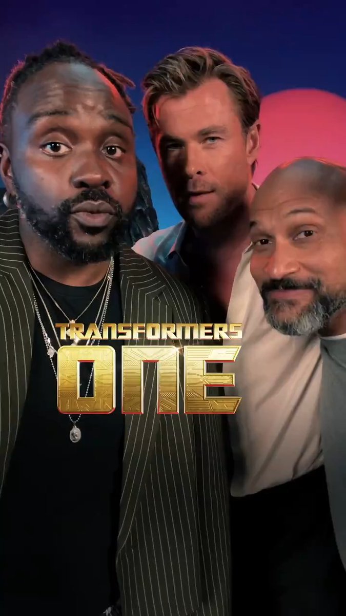 You should absolutely have your tickets for #TransformersOne - in theatres everywhere FRIDAY.