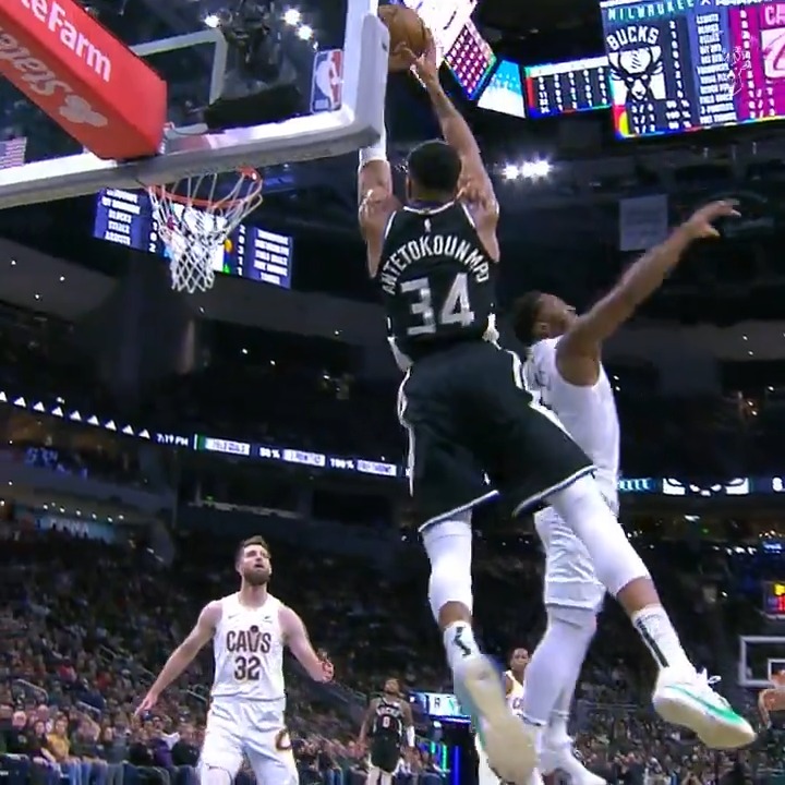 Chemistry you can’t teach. Eight minutes of alley-oops from Khris to Giannis last season.