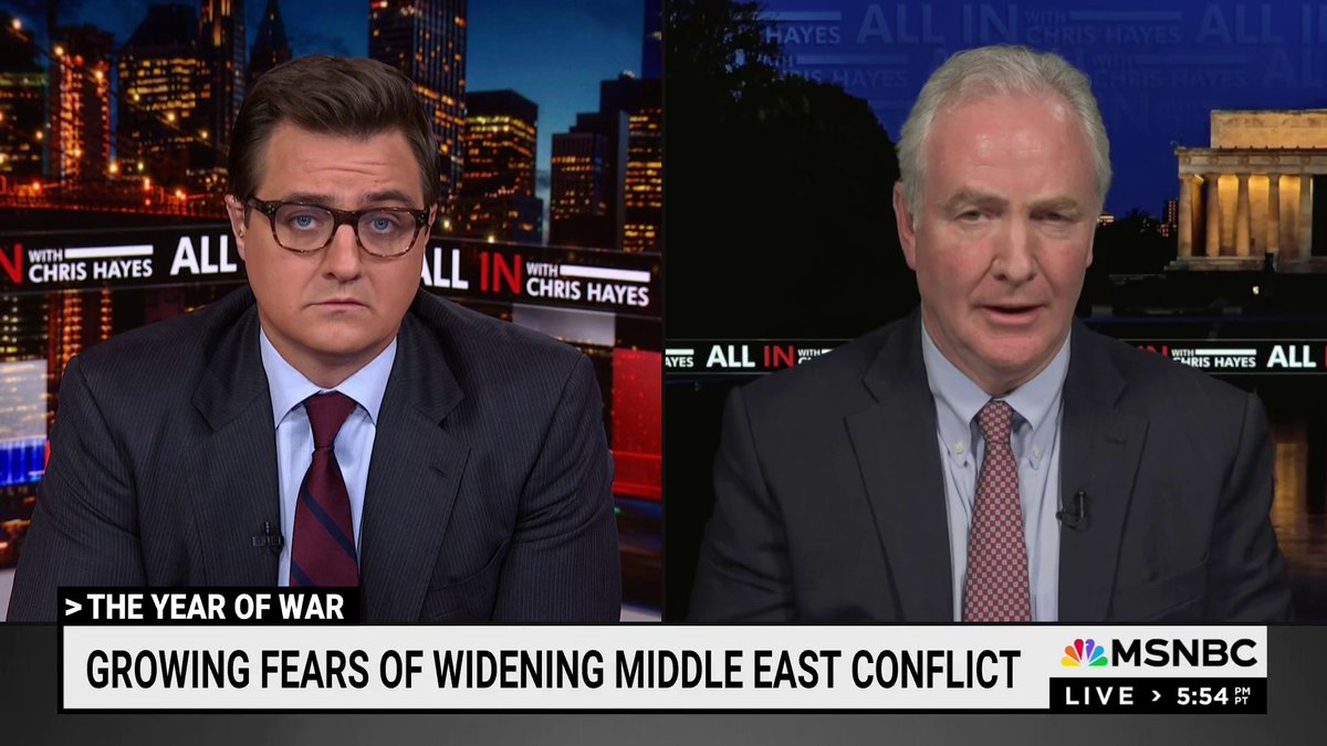 WATCH: Sen. Chris Van Hollen condemns "despicable, bigoted" remarks by GOP Sen. John Kennedy toward an Arab American witness in a hearing on hate crimes.