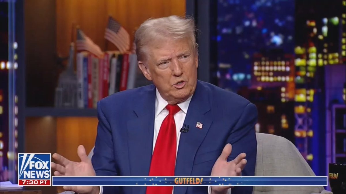 Trump: Kamala Harris is somehow, a woman, doing better