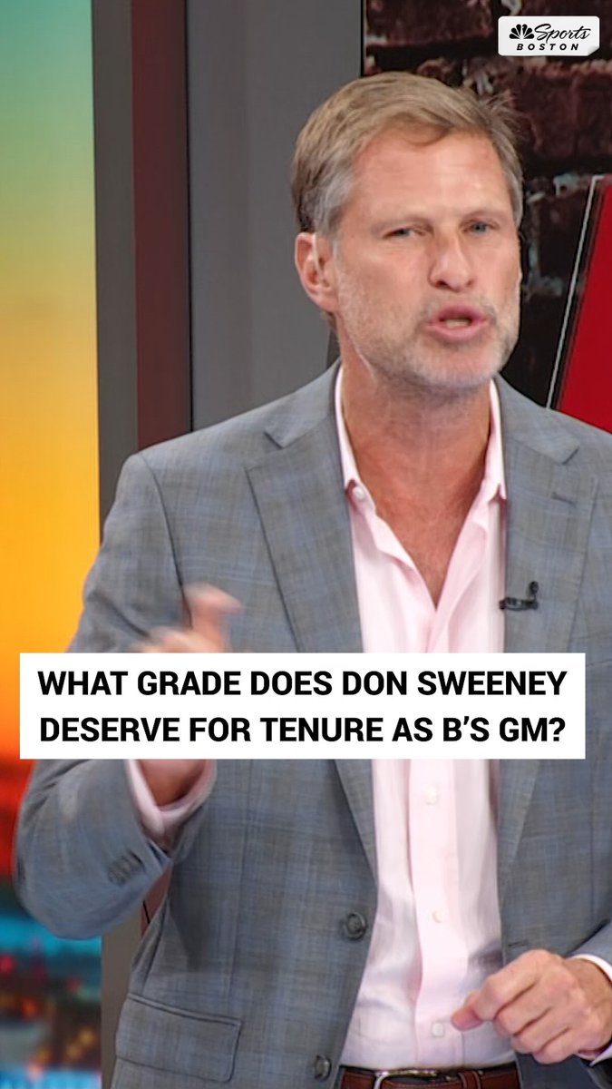 Mike Felger says it's 'silly' to put the Bruins' playoff collapses in the last decade on the GM: "He did build a team that had Game 7 of the Stanley Cup Final at home, I don't put that loss on Don Sweeney." 👀