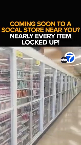 It's a sad sign of the times. Nearly every item in a Compton #RiteAid store locked up. As shoplifting and smash-and-grab robberies spiral out of control, could this be coming to more SoCal stores? The frustrating sight for shoppers. Tonight at 11 from ABC7