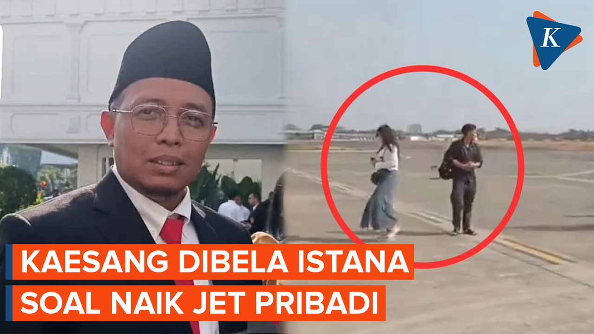 Istana Bela Kaesang soal Naik Jet Pribadi ke AS, Sebut Pernah Dilakukan Megawati dan Mahfud MD < #KaesangPangarep #KPK #jetpribadiKaesang