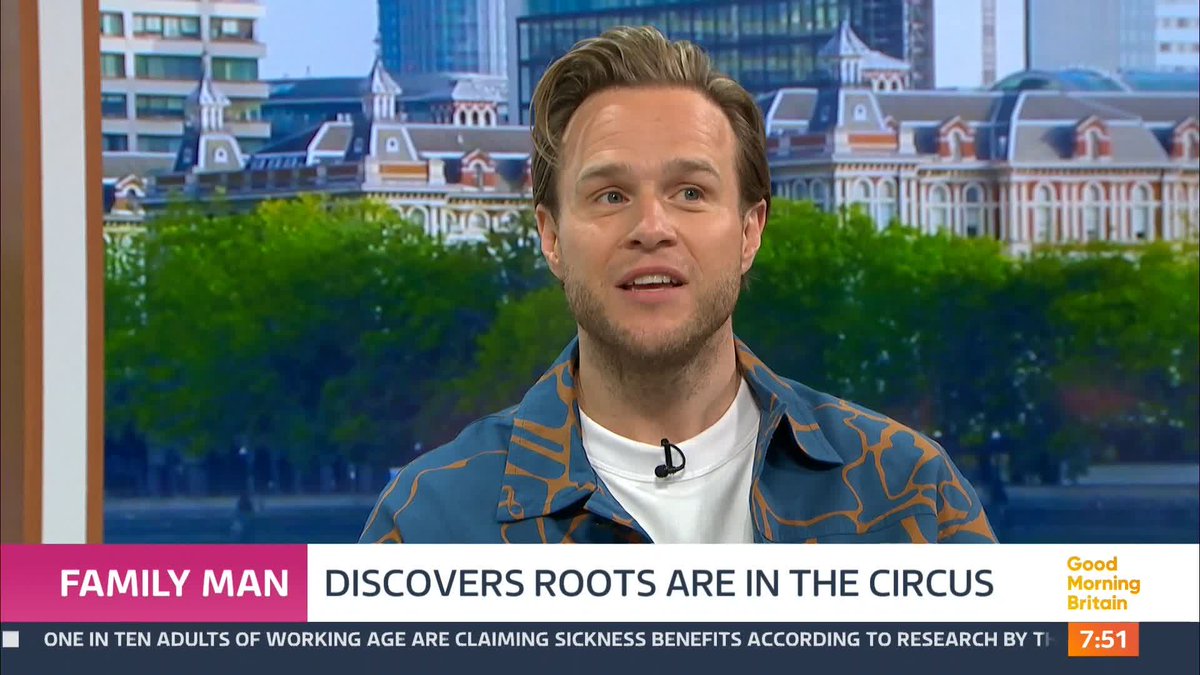 'I wasn't the only Murs to have our name in lights' Olly Murs reveals how he discovered he has roots in the circus after exploring his family history on tonight's Who Do You Think You Are