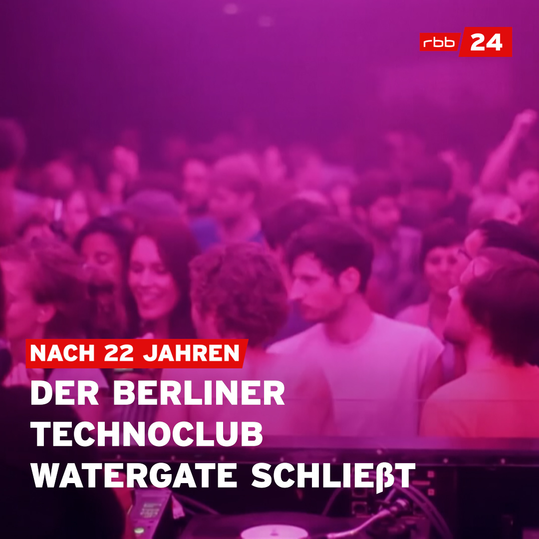 Die bekannte LED-Decken-Wand wird wohl gegen Ende des Jahres ein letztes Mal leuchten, denn der Club Watergate in Berlin schließt. Die Energie- und Mietkosten seien zu hoch. In den vergangenen Jahren mussten bereits mehrere Clubs in Berlin schließen.