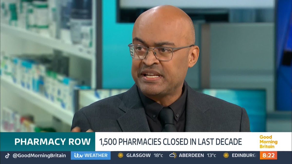 'There has been a 40% real terms cut and 1500 pharmacies have closed' The National Pharmacy Association calls for the government to invest in pharmacies and warn that patient safety could be compromised if the current level of pharmacy closures and workload pressures continue.