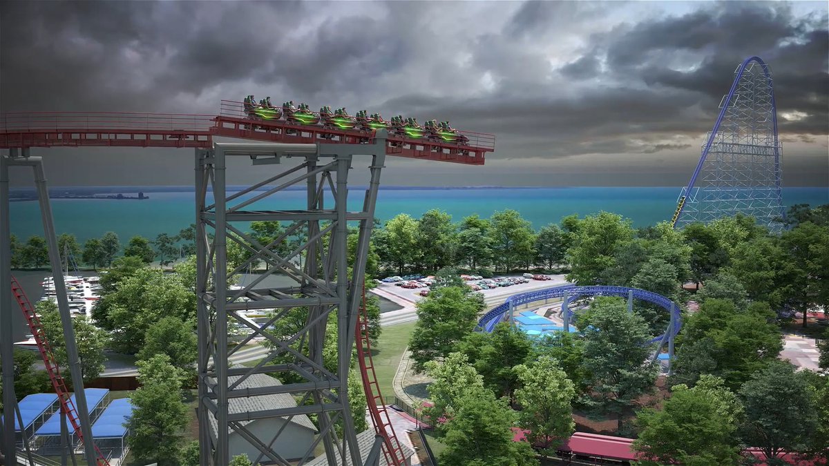 🌊COMING in 2025🌊 Siren's Curse - the TALLEST, LONGEST &amp; FASTEST tilt coaster in North America! LEARN MORE: