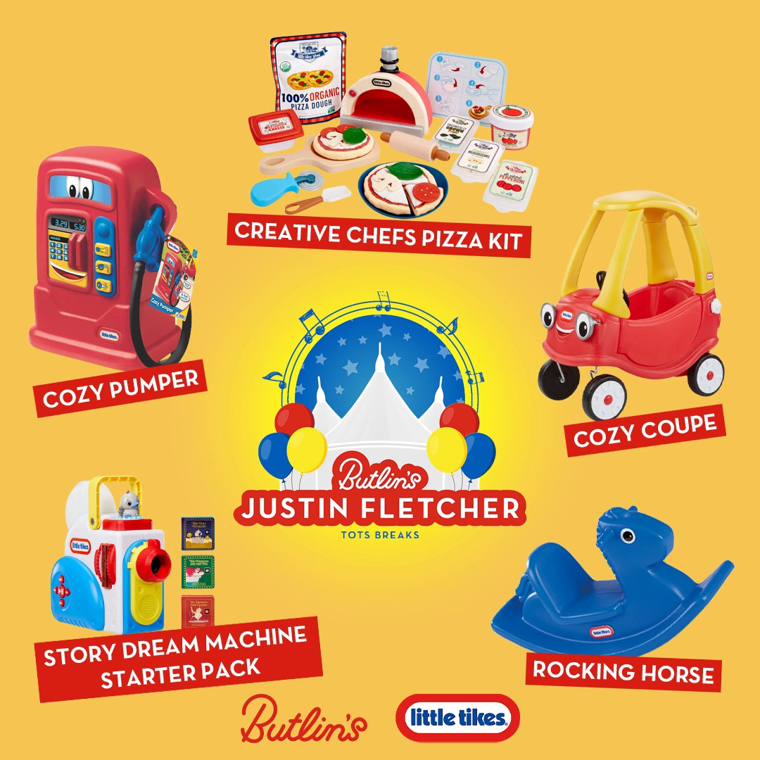 🎉 #Competition time! We're so excited for 2025, we've teamed up with Little Tikes to give away a bundle of goodies, including a 2025 Justin Fletcher Tots break! To enter, follow us, like this post and comment what you're excited for in 2025! T&amp;C's at 👉