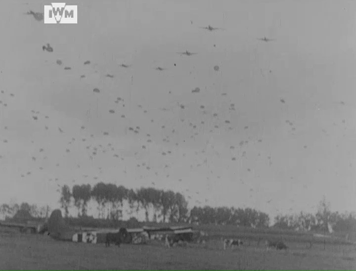 Allied forces land in the Netherlands at the start of Operation Market Garden, September 1944. See more images from the operation here: Film: IWM COI 2