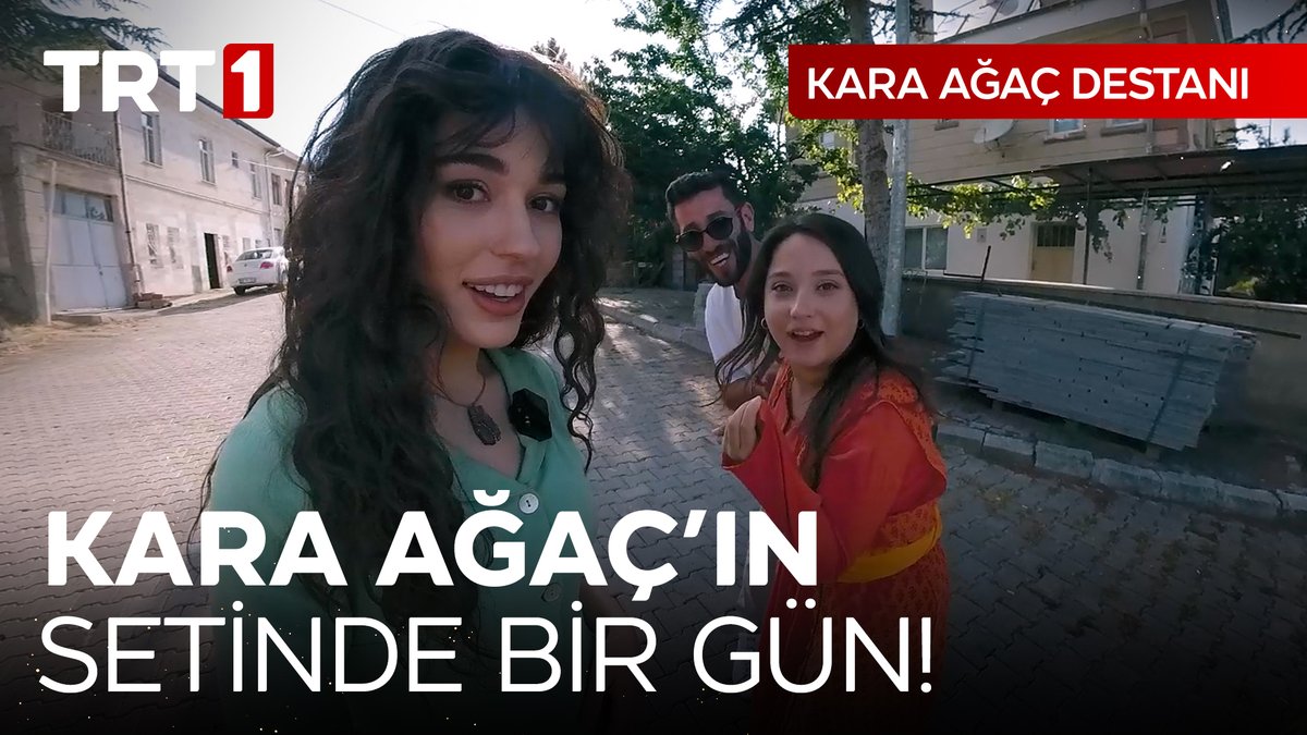 “Kanalıma hoş geldiniz” Meltem Akçöl’le Kara Ağaç'ta bir gün! 😀 Kara Ağaç Destanı her cuma 20.00’de TRT 1’de! Kara Ağaç Destanı