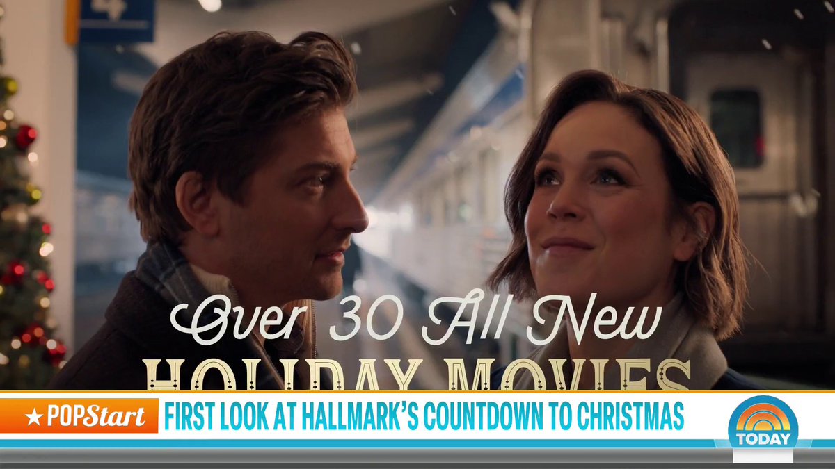 EXCLUSIVE: Get a first look at Hallmark Channel's 2024 "Countdown to Christmas" lineup! ✨
