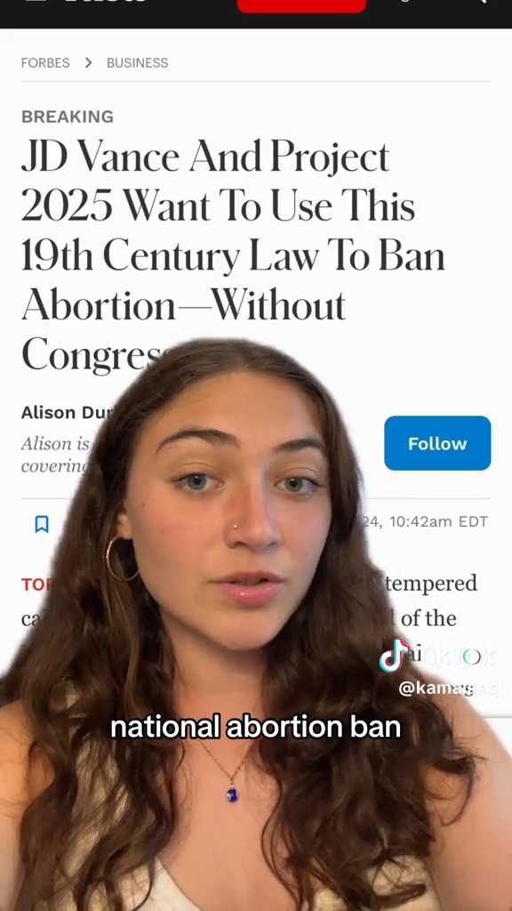 🚨 If you are a woman, this is how Trump’s Project 2025 is coming for you