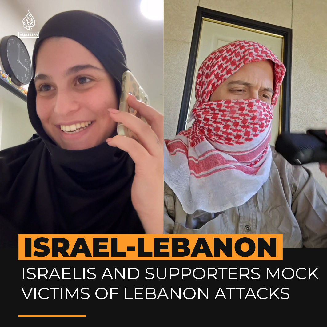 Israeli content creators have been among those mocking the victims of explosions targeting communication devices across Lebanon.