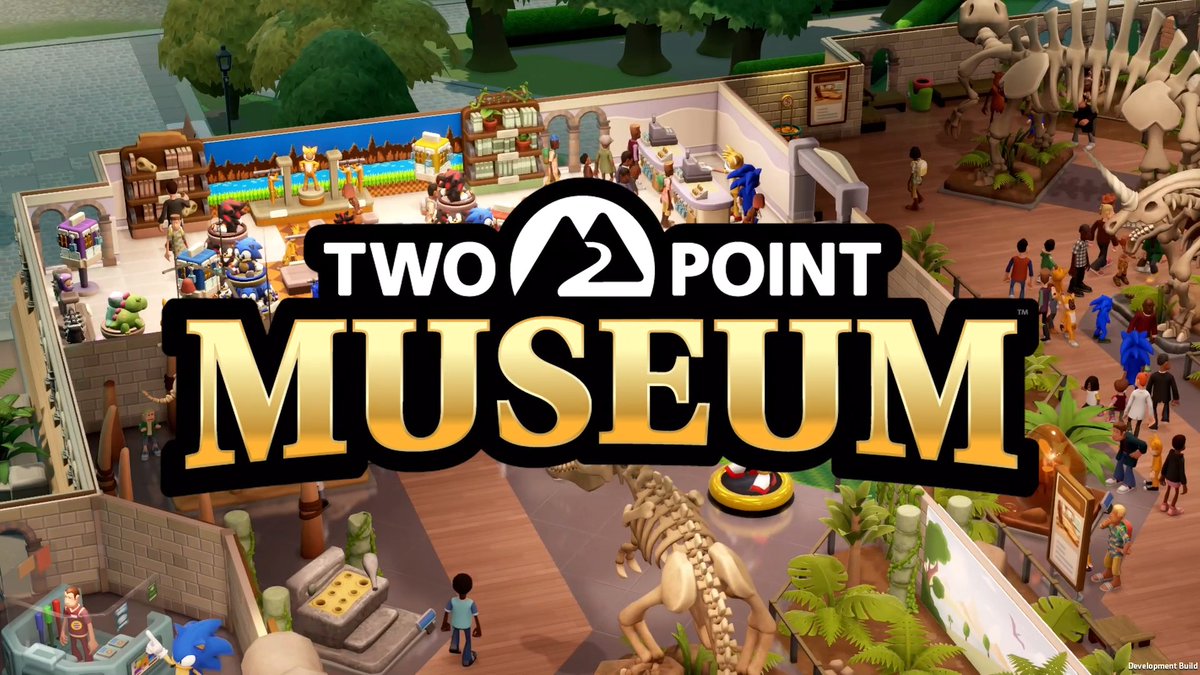 IT'S A DATE!!! ๐๐ฆ The Two Point Museum grand opening is March 4th! ๐ฆ Curate & design ๐ Make expedition discoveries ๐จ Build with creative freedom ๐ง Fine-tune with enhanced management Preorder for the Sonic preorder pack, only available before launchโฆ gotta go fast ๐ฆ