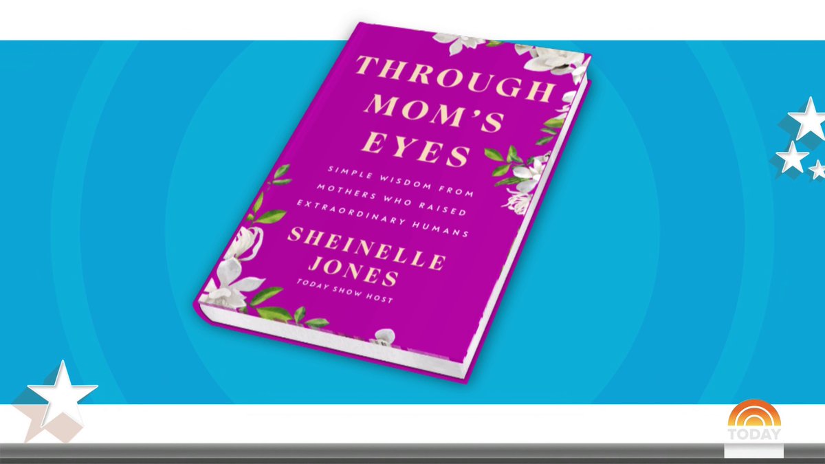 TODAY’s Sheinelle Jones announced her new book, “Through Mom’s Eyes” 💜