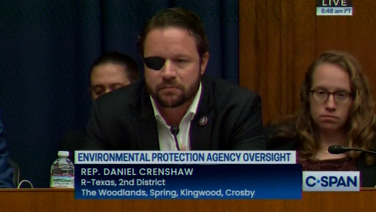 Rep. Dan Crenshaw (R-TX) speaks against solar energy because “at night, it just doesn’t work.”