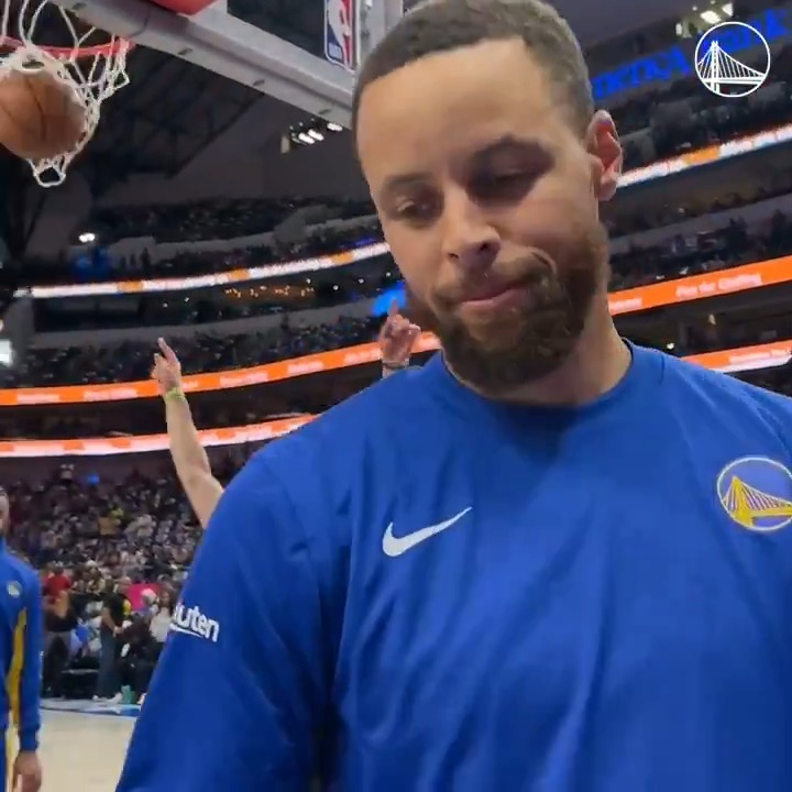 Steph Curry trick shot season coming 🔜