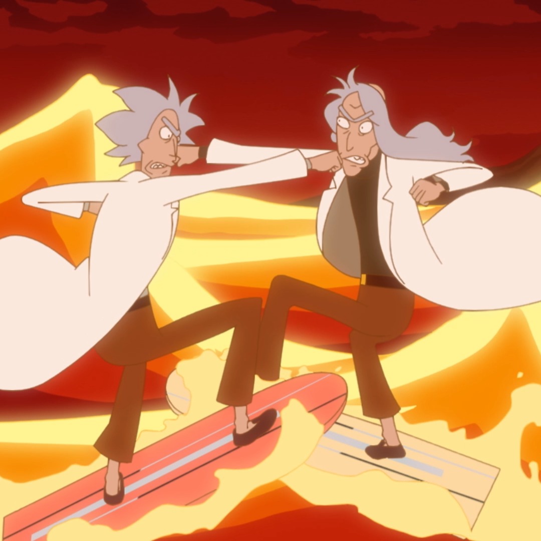 It runs in the family. Rick and Morty: The Anime tonight @ midnight | tomorrow on hbo max fka #rickandmorty