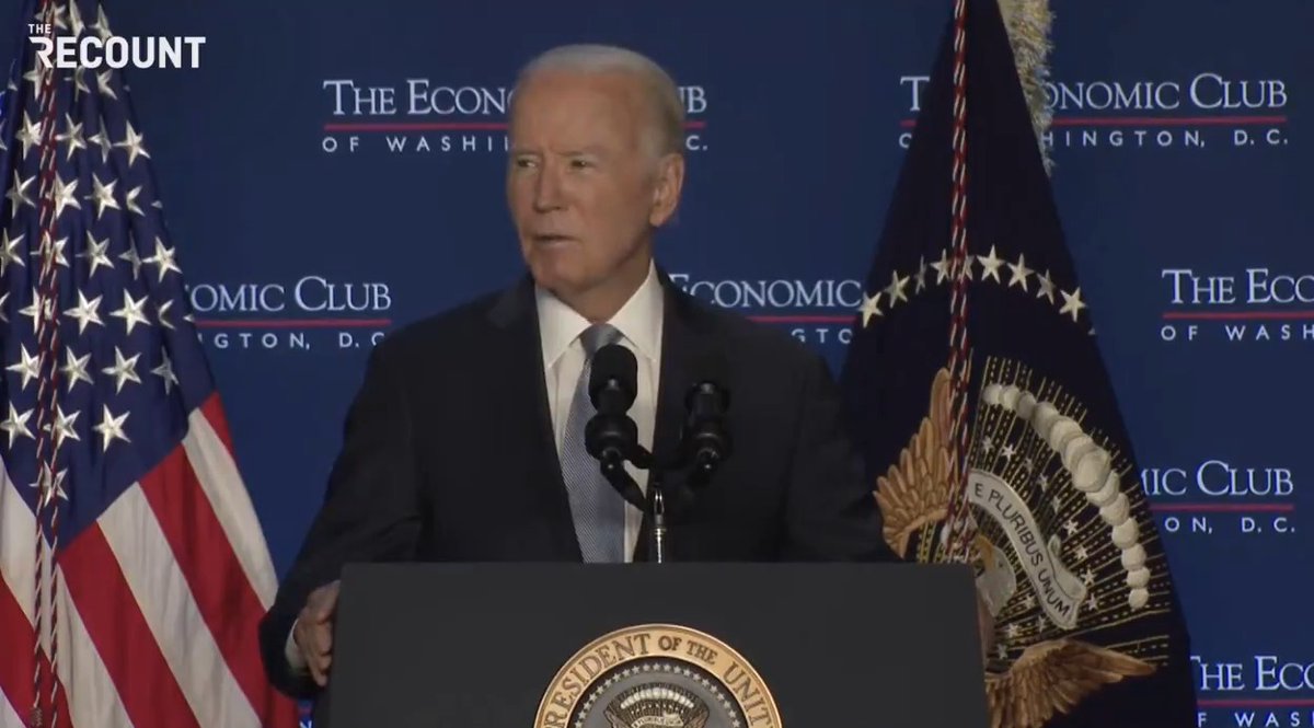 President Biden says he is not taking a "victory lap" after the Federal Reserve cut interest rates for the first time in four years: "The Fed lowering interest rates isn't a declaration of victory; it's a declaration of progress."