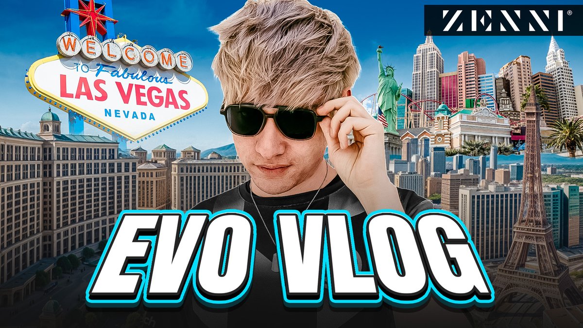 EVOOOOOOOOOO LAS VEGAS 🎰 Our TSM Leffen EVO Las Vegas vlog is out now, presented by Zenni Gaming!