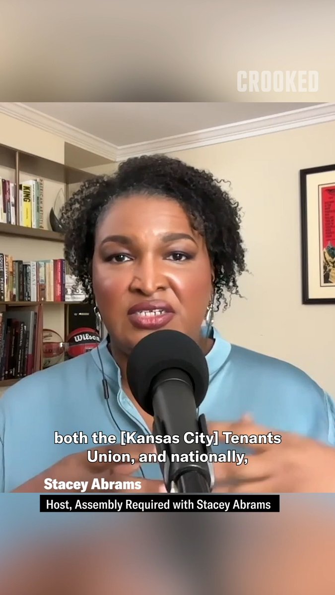 "The rent is too damn high." - @TaraGhuveer Listen to Assembly Required with @StaceyAbrams wherever you get your podcasts! #AssemblyRequired #CrookedMedia #Housing #Rent #Union