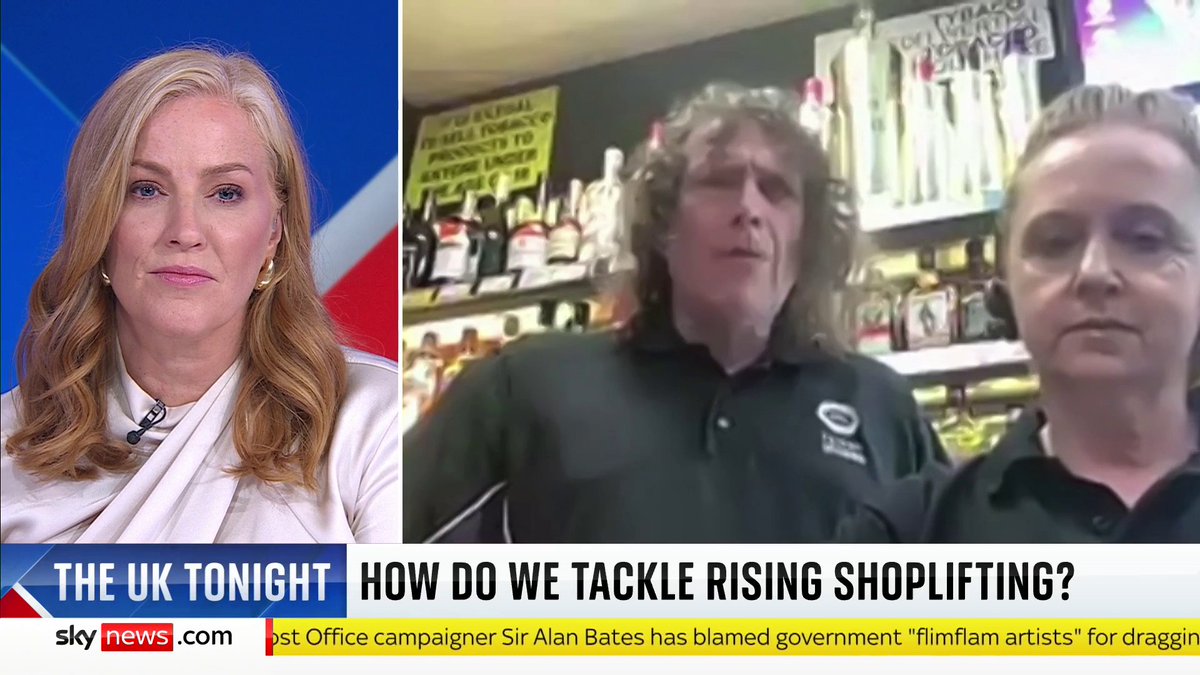 'It's averaging out about £500 a week, it's more than the amount of money that we would pay a member of staff' Vince and Fiona Malone, who own a convenience store, say they have lost £26,000 through shoplifting in the last year Sarah-Jane Mee