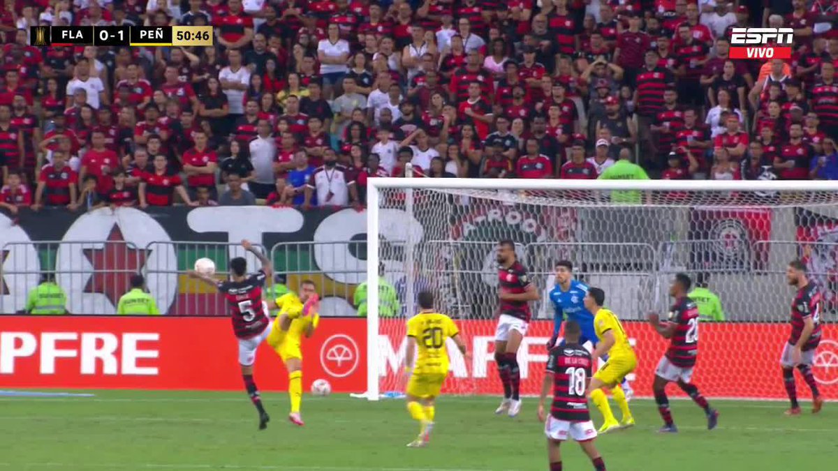 ⚠️🇺🇾🇧🇷 EL PENAL QUE NO LE COBRARON A PEÑAROL ANTE FLAMENGO EN BRASIL. ⁉️ ¿Opiniones?