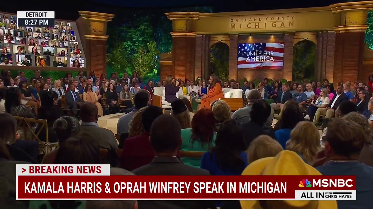 "I felt a sense of responsibility to be honest with you and with that comes a sense of purpose." Kamala Harris on why she entered the presidential race after President Biden dropped out. WATCH LIVE NOW:
